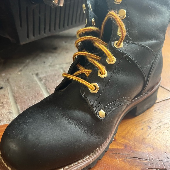 Field N Forest Logger Soft Tow Work Boot Size 8 D - Picture 3 of 8